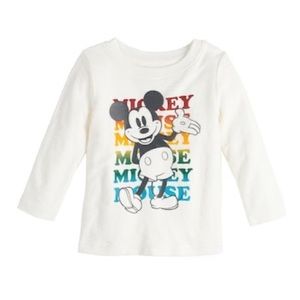 Baby Boys Disney Mickey long sleeve tee 12M